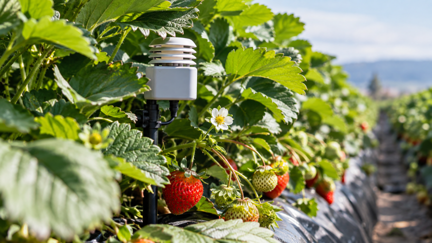 VPD en frutilla: cómo leer la demanda atmosférica para afinar riego y clima