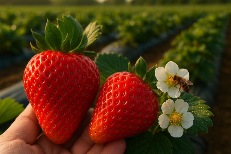 Auxinas en Frutilla: Guía Práctica Para Mejorar Enraizamiento, Cuajado, Calibre y Calidad