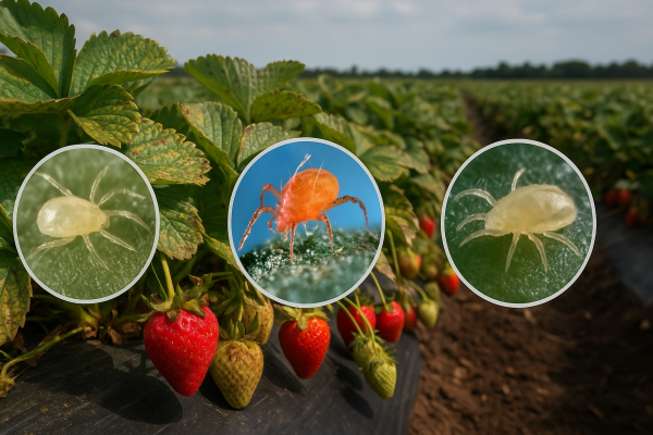 Ácaros Bajo Control: Estrategias Biológicas Que Están Revolucionando la Producción de Frutilla en el Mundo